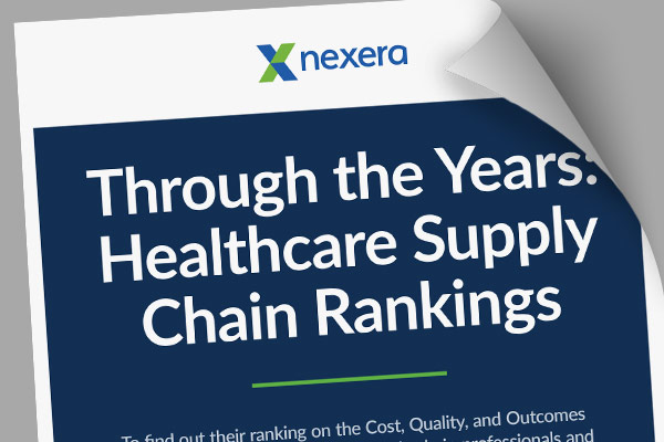 Through the Years: Healthcare Supply Chain Rankings