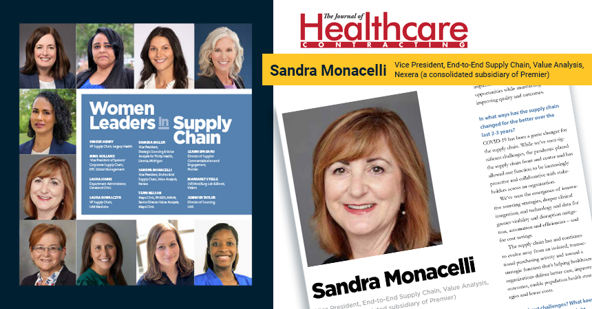 Celebrating Sandra Monacelli as one of the 2022 Women Leaders in Supply Chain